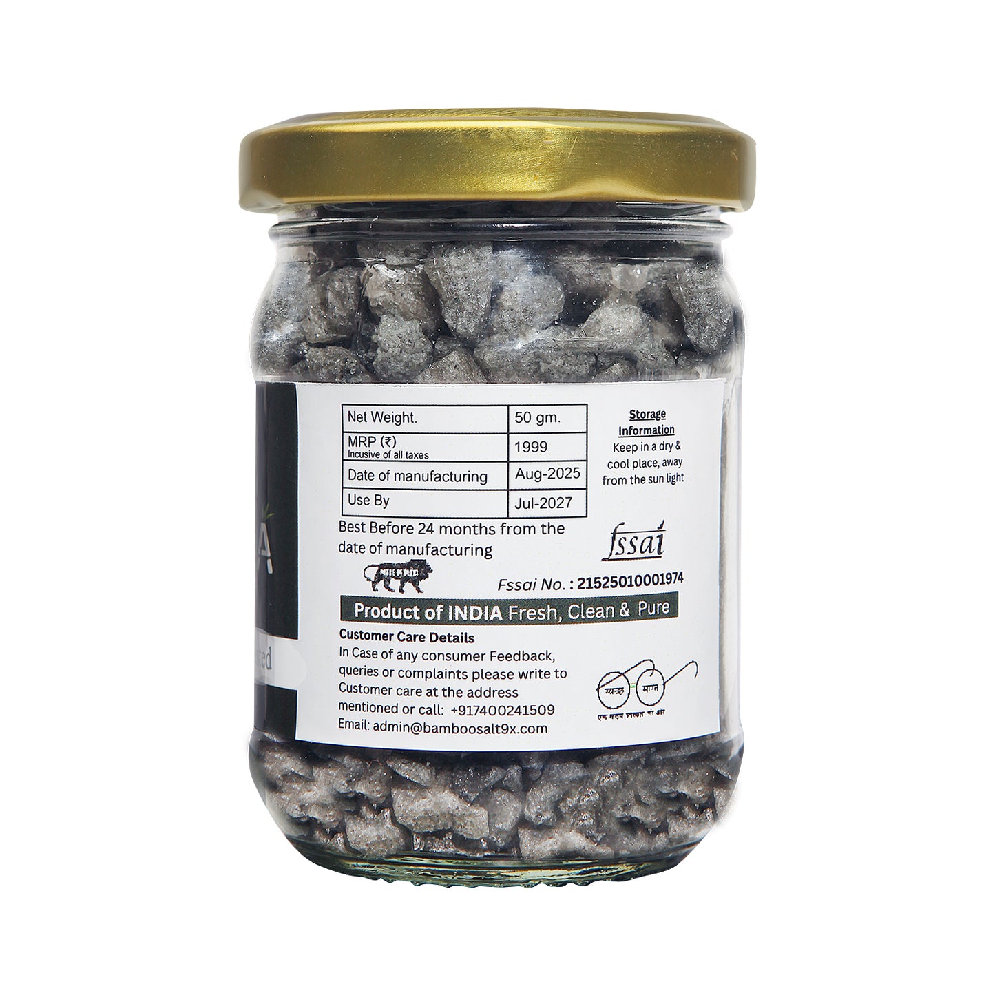 9X Bamboo Salt in Crystal Form 250g